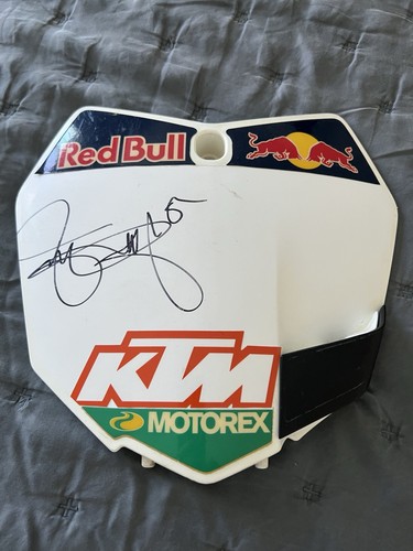 Ryan dungey signed white front - ryan,