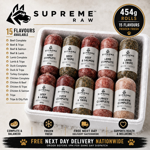 Supreme raw dog - supreme, frozen