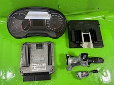 AUDI A3 ECU KIT SPEEDOMETER BCM MODULE KEY 2.0 TDI DIESEL MANUAL MK3 8V 2012-16