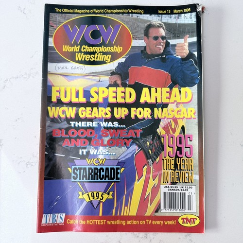 Wcw magazine four - w/,