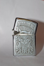 ZIPPO Harley-Davidson Demon Devil Lighter Satan Biker 1993, USED *DAMAGED*