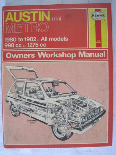 Austin mini metro - 998, and