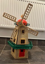 Pew-Owned Sylvanian  families ‘ The Old Mill’ - Vintage Windmill Toy