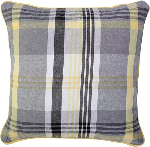 Scottish tartan check cushion - tartan,