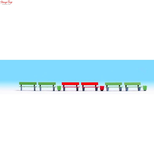 Noch benches and waste - noch,