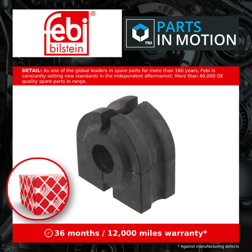 Anti roll bar - roll, bush