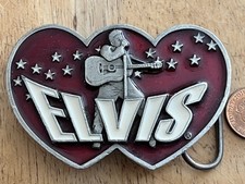 Elvis Presley belt Buckle USA