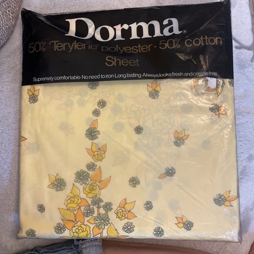 Dorma yellow sheet 180cm x - ,