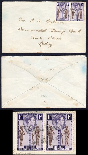 Solomon islands 1945 - solomon, cover