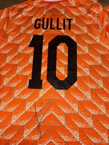 Ruud gullit hand signed - ruud,