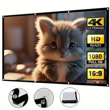 60" -150" Projector Screen HD