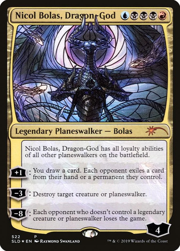Mtg foil nicol bolas - foil,