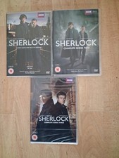 Sherlock DVD Series 1-3 BBC TV