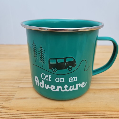 Campervan tin adventure - adventure, mug