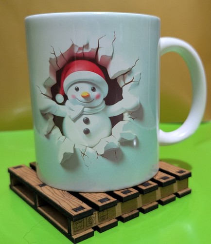 Snowman mug christmas gift - mug,