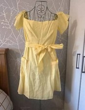 Zara lemon yellow sun dress - zara,