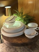 PYREX Glass Dinner Set White