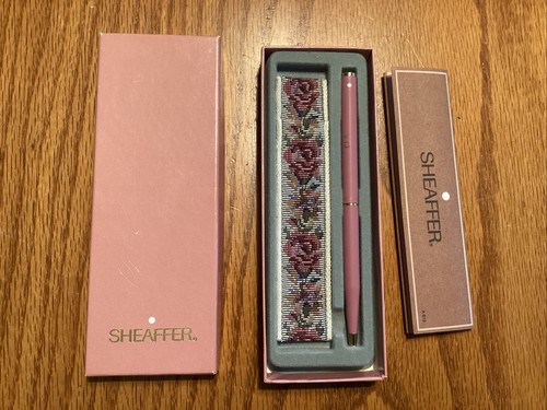 Vtg sheaffer dusty rose pink - vtg,