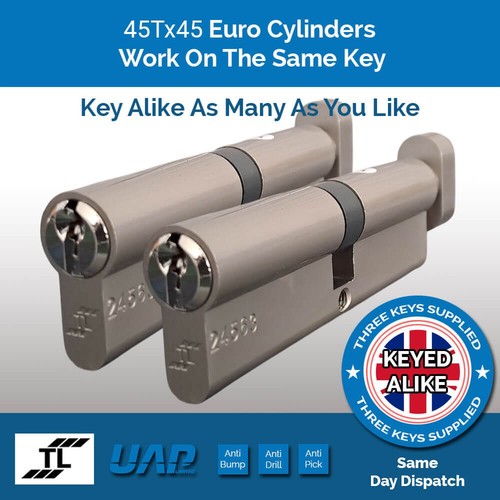 45tx45 euro cylinder locks - 45tx45,