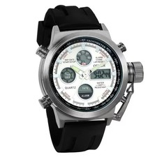 Men'S Tactical Dual Time Army