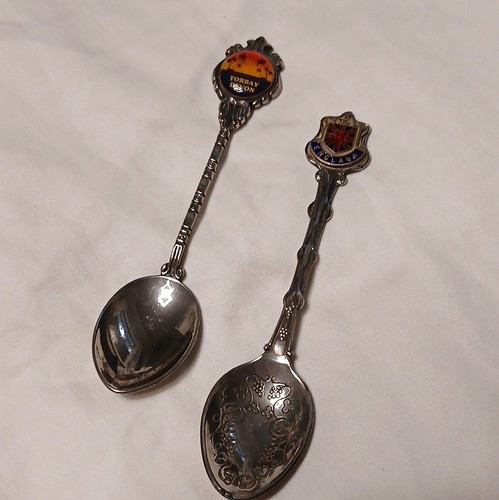 Vintage silver plated - 2x,