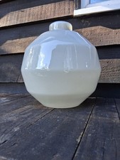 Fabulous Large geometric grey cased Glass Pendant Light Shade FREE P&P 