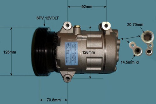 Coolzone aircon compressor - aircon,