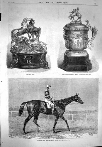 Original old antique print - original,