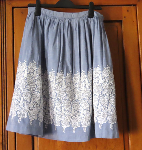 Skirt boden light blue - light,