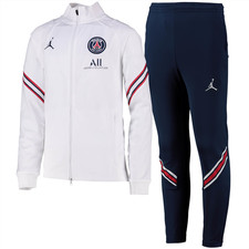 PSG Men's Football Tracksuit Jordan White/Blue Strike - New