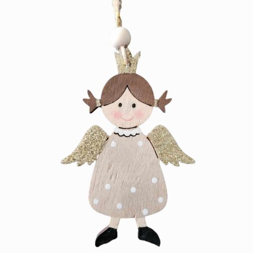 Polka dot fairy angel hanging - polka,