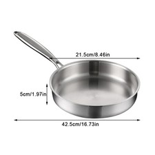 316 Stainless Steel Frying Pan