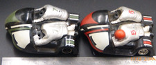 Rare Scalextric pair of Racing Sidecars, made in Great Britain.