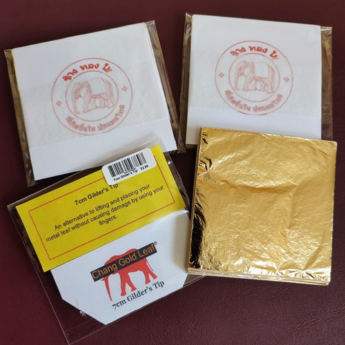 200 sheets pack 24k gold - 200,