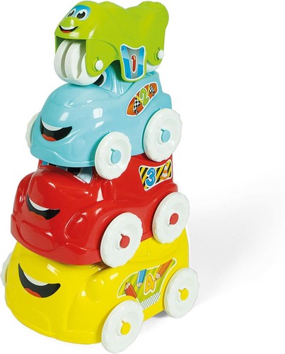 Stacking vehicles toy - vehicles, 4pc