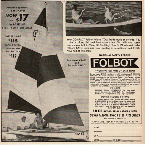 1969 folbot cayat kayak - 1969,