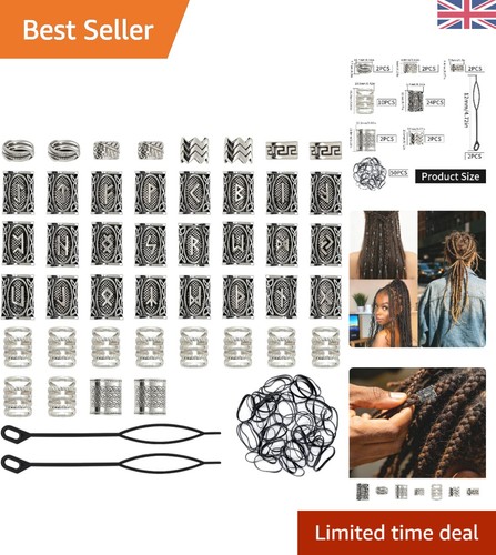 Piece viking beard hair - viking,