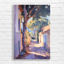 Vibrant Mediterranean Village