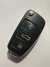GENUINE AUDI 3 BUTTON REMOTE FLIP KEY FOB FOR A1 A3 A4 A5 A6 A8 S3 TT ETC #03