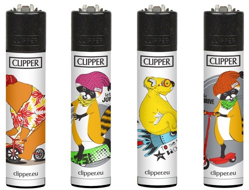 Funny animals riding clippers - funny,
