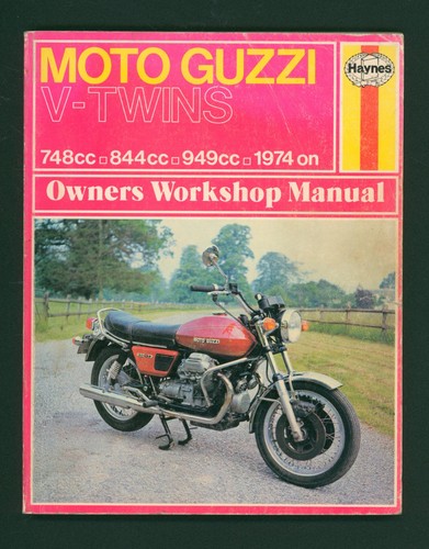 Moto guzzi twins haynes - moto, v-twins