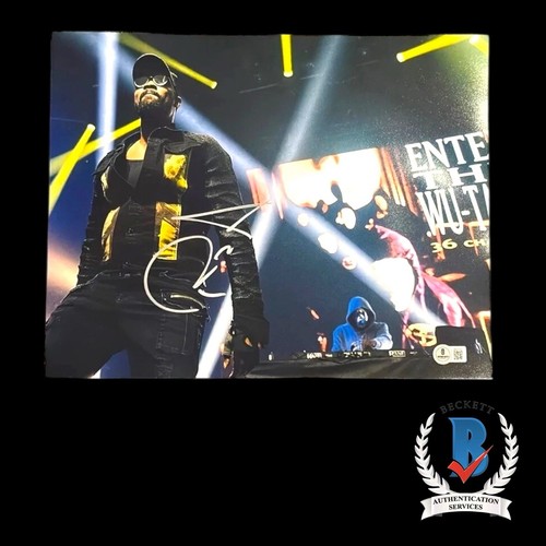 Rza signed 11x14 photo bas - photo,