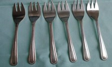 6 x vintage cake or pastry forks by Mayell Unboxed