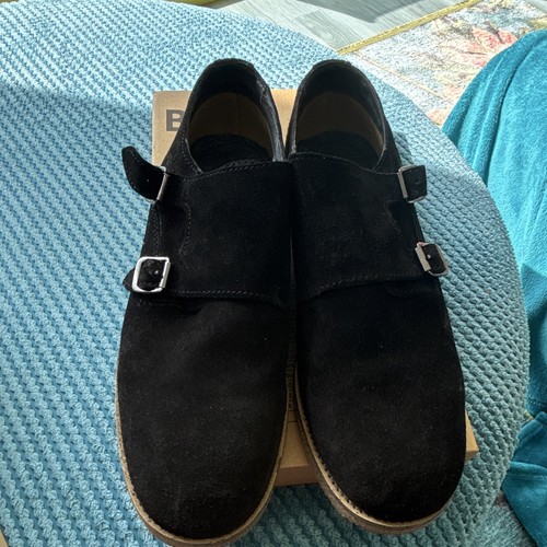 Bertie men black suede - bertie,