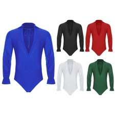 Men's Long Sleeves Latin Tango