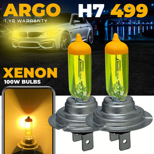 Yellow xenon headlight - yellow,