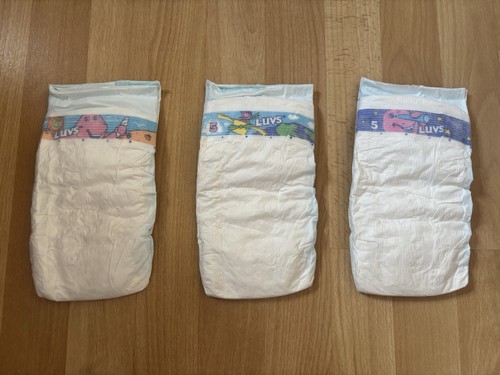 Vintage luvs nappies 2002 - luvs, 3x