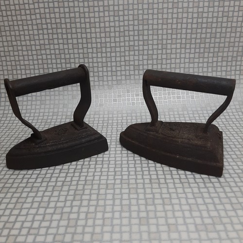 Antique cast iron sad - antique, irons