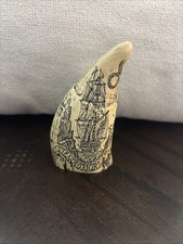 Resin Faux Whale Tooth
