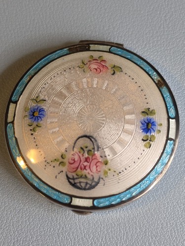 Sterling silver guilloche - sterling,